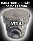 PARAFUSO BORRACHA - M14 X 1,50