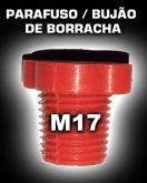 PARAFUSO BORRACHA - M17 X 1,5