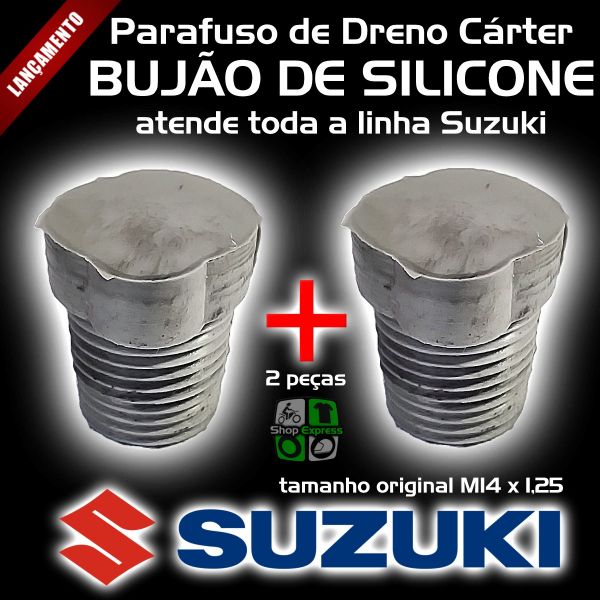 PARAFUSO BORRACHA - M14 X 1,25a SUZUKI