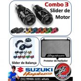 COMBO3 - SLIDER DE MOTOR + SLIDER DE BALANÇA + PROTETOR DE RADIADOR